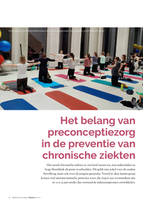 Sportsessie zwangeren